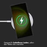 Accezz Liquid Silikoncase Samsung Galaxy S23 Ultra - Schwarz