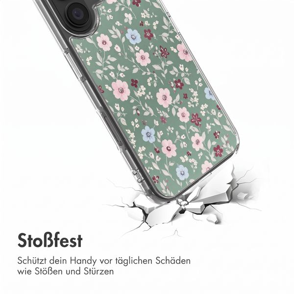 imoshion Design Hülle Apple iPhone 16 - Flower Fields