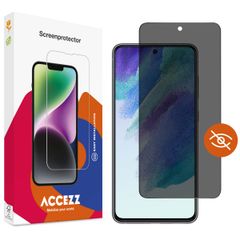 Accezz Privacy Displayschutz aus gehärtetem Glas Samsung Galaxy S21 FE
