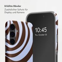 Selencia Vivid Back Cover Samsung Galaxy S24 - Dream Swirl Chocolate