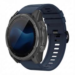 imoshion QuickFit® Stripe Silikonarmband -   Garmin 26 mm Anschluss - Dunkelblau