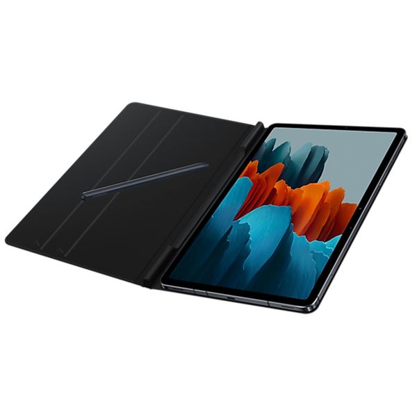 Samsung Original Klapphülle für das Samsung Galaxy Tab S8 / S7 - Schwarz