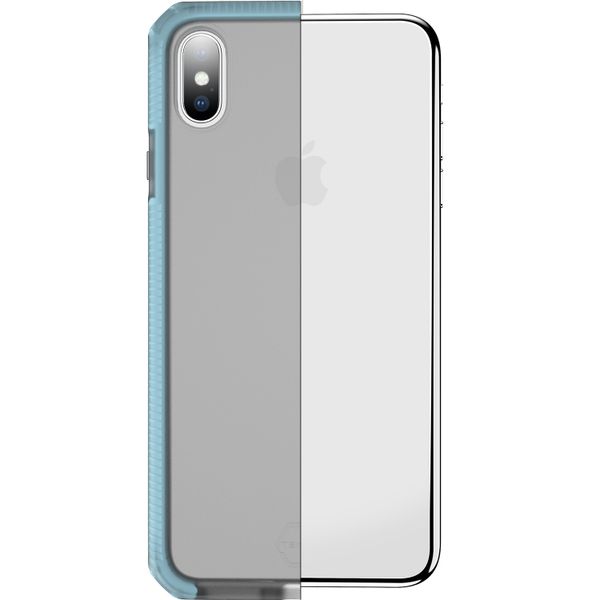 Itskins Supreme Frost Backcover iPhone Xs / X - Schwarz / Blau