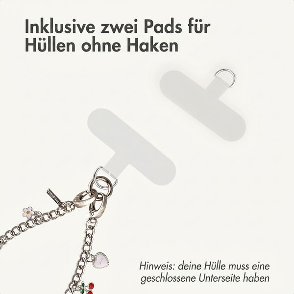 imoshion Charm Chain-Handykette - Silber