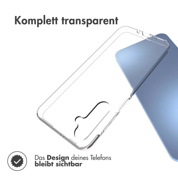 Accezz Clear TPU Backcover Samsung Galaxy A16 - Transparent