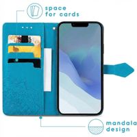imoshion Mandala Klapphülle Apple iPhone 14 / 13 - Türkis