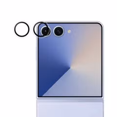 PanzerGlass Kameraprotektor Hoops Optic Rings für das Samsung Galaxy Z Flip 7 - Transparent