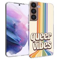 imoshion Design Hülle für das Samsung Galaxy S22 - Rainbow Queer vibes