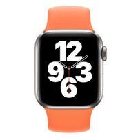 Apple Solo Loop für die Apple Watch Series 1-9 / SE - 38/40/41 mm / Series 10 - 42 mm - Größe 9 - Kumquat