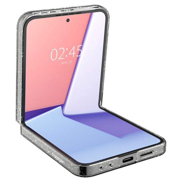 Spigen Air Skin™ Cover für das Samsung Galaxy Flip 6 - Crystal Quartz