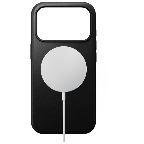 Nomad Modern Leather Case mit MagSafe Apple iPhone 18 Pro / 17 Pro - Black
