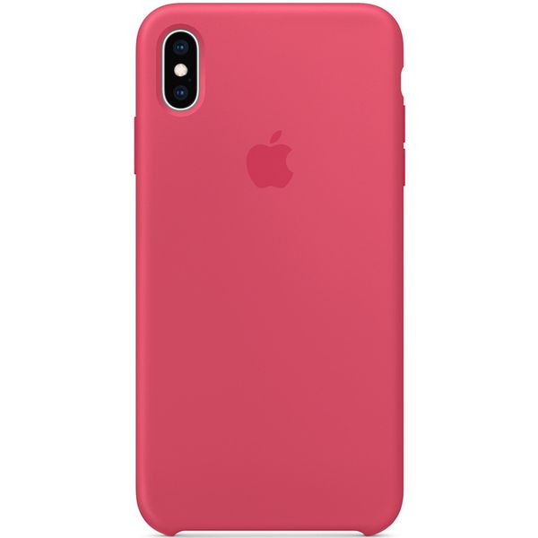 Apple Silikoncase Hibiscus für das iPhone Xs Max