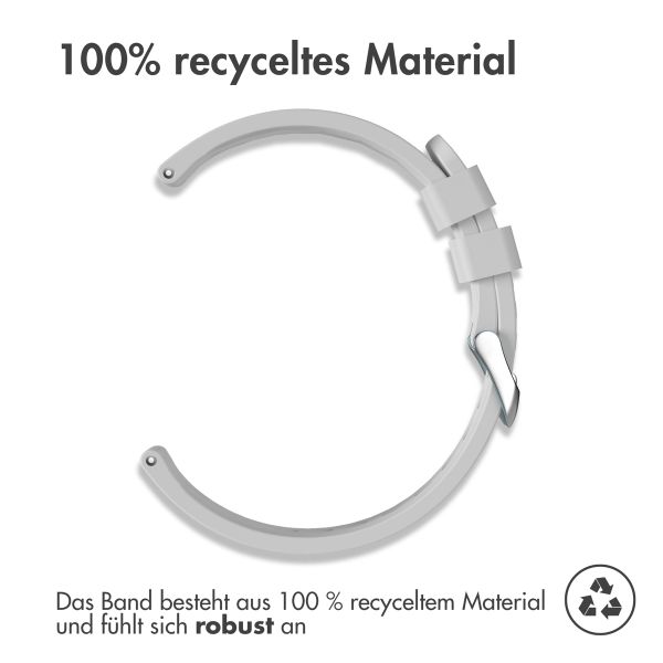 imoshion Silikonarmband für das Samsung Galaxy Watch 7 40/44 mm - Grau