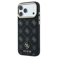 Guess 4G Metal Logo Back Cover MagSafe Apple iPhone 18 Pro / 17 Pro - Black