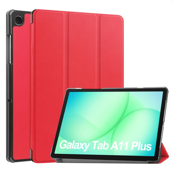 imoshion Trifold Klapphülle Samsung Galaxy Tab A11 Plus - Rot