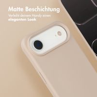 imoshion Color Backcover mit abnehmbarem Handykette und MagSafe Apple iPhone Air - Nude