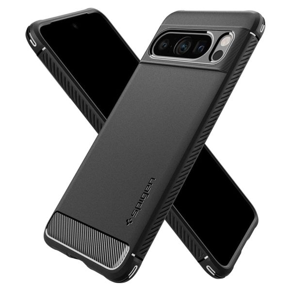 Spigen Rugged Armor Case für das Google Pixel 8 Pro - Schwarz