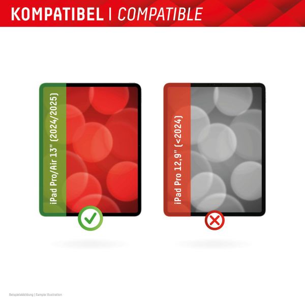 Displex Privacy Displayschutzfolie Apple iPad Pro 13 (2025) M5 / (2024) M4 / Air 13 Zoll (2025) M3 / (2024) M2