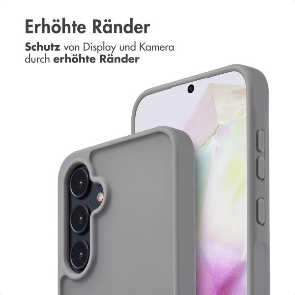 imoshion Color Guard Back Cover für das Samsung Galaxy A35 - Grau