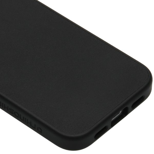 RhinoShield SolidSuit Backcover iPhone 12 Mini - Leather Black