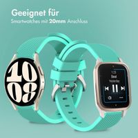 imoshion Flexibles Silikonarmband - Universeller 20-mm-Anschluss - Mintgrün