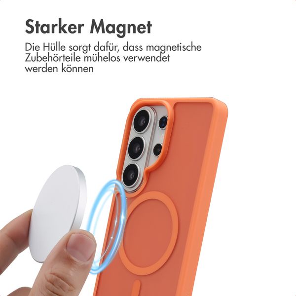 imoshion Color Guard Back Cover mit MagSafe Samsung Galaxy S26 Ultra - Orange