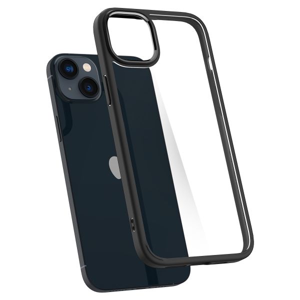 Spigen Crystal Hybrid Backcover für das iPhone 14 Plus - Schwarz