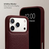 Selencia Nova HandyHülle mit Kordel und Kartenhalter Apple iPhone 17 Pro - Bold Burgundy