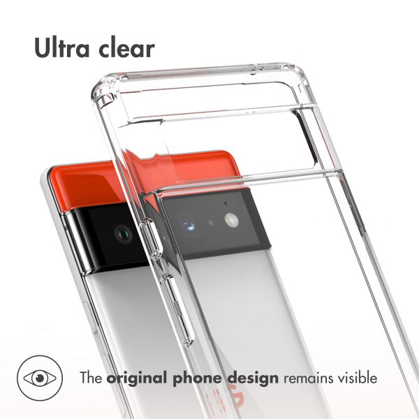 Accezz Xtreme Impact Case für das Google Pixel 6 Pro - Transparent