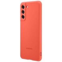 Samsung Original Silikon Cover für das Galaxy S21 FE - Coral