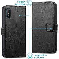 imoshion Luxuriöse Klapphülle Xiaomi Redmi 9A - Schwarz