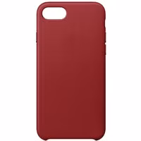 Apple Leder-Case für das Apple iPhone SE (2022 / 2020) / 8 / 7 - Red