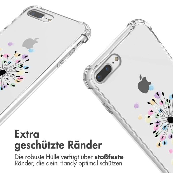 imoshion Design Hülle mit Band Apple iPhone 8 Plus / 7 Plus - Sandstone Dandelion