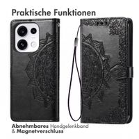 imoshion Mandala Klapphülle Oppo Reno 16 / 16 Pro - Schwarz