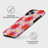 Burga Tough Back Cover für das Apple iPhone 14 Pro - Sunset Glow