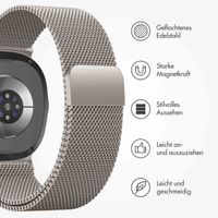 imoshion Magnetisches Milanaise Armband für das  Samsung Galaxy Watch 8 (40/44mm) / Classic (46mm) - Polarstern