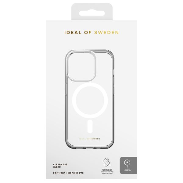 iDeal of Sweden Clear Case MagSafe Apple iPhone 15 Pro - Transparent