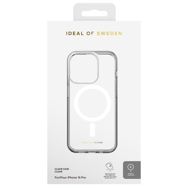 iDeal of Sweden Clear Case MagSafe für das iPhone 15 Pro - Transparent