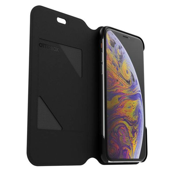 OtterBox Strada Via Klapphülle Schwarz für das iPhone Xs / X