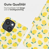 imoshion Design Klapphülle Apple iPhone 14 - Citrus Dream