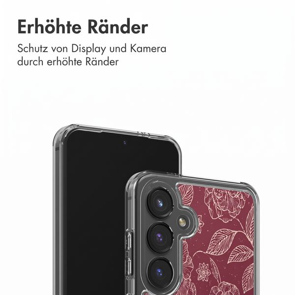 imoshion Design Hülle Samsung Galaxy S24 - Deep Rose