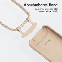 imoshion Color Backcover mit abnehmbarem Handykette und MagSafe Apple iPhone 16 Pro Max - Nude