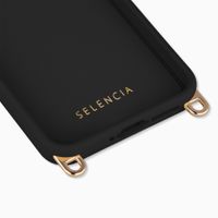 Selencia Rivièra Backcover mit MagSafe mit abnehmbaren Haken Samsung Galaxy A55 (5G) / A35 - Velvet Black