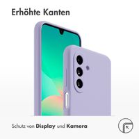 Accezz Liquid Silikoncase Samsung Galaxy A26 - Violett