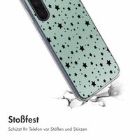 imoshion Design Hülle Samsung Galaxy A35 - Stars Mint