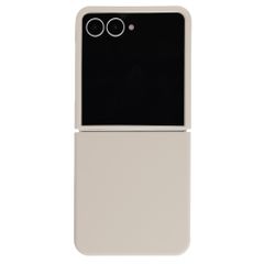 Accezz Liquid Silikoncase mit MagSafe Samsung Galaxy Z Flip 8 - Stone