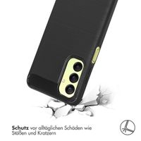 imoshion Brushed Back Cover Samsung Galaxy A25 (5G) - Schwarz