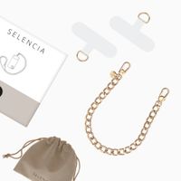 Selencia Bold Chain-Handykette - Gold