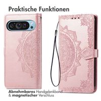 imoshion Mandala Klapphülle für das Google Pixel 9 Pro XL - Rose Gold