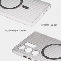 Accezz Lite Backcover mit MagSafe | Fluted | Samsung Galaxy S24 Ultra - Grau